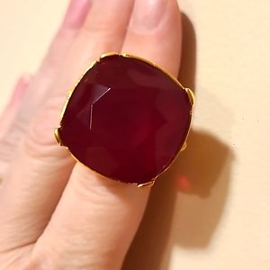 FV Ruby colored ring